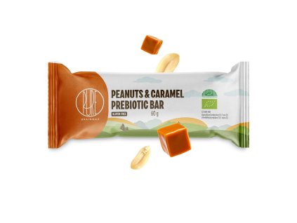 BrainMax Pure Prebiotic Bar 60 g (Příchuť arašídy-karamel)