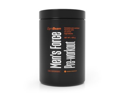 Men‘s Force Pre-Workout - GymBeam (Příchuť lesní ovoce, Balení (g) 420 g)