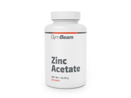 Zinc acetate - GymBeam (Kapsle 90 kaps.)