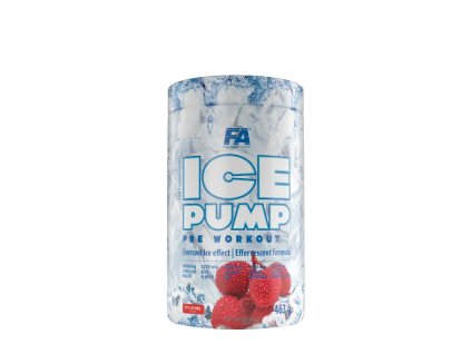 Fitness Authority ICE Pump Pre Workout 463 g (Příchuť Ledové liči)