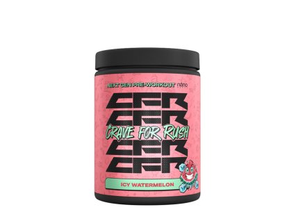 Nanosupps Crave For Rush 400 g (Příchuť Icy Watermelon)