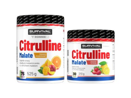 Survival Citrulline Malate - akce 525 g + 210 g zdarma (Velikost 1 pack)