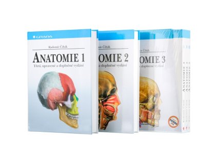 Nakladatelství Grada Anatomie - 1., 2., 3. díl (Radomír Čihák) (Velikost 1 pack)