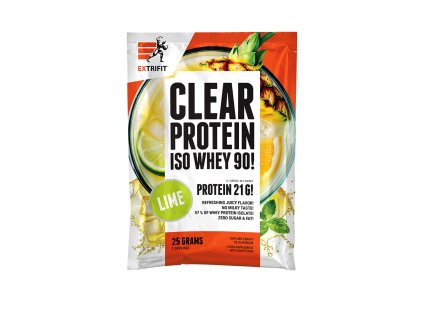 Extrifit Clear Protein Iso Whey 90! 25 g (Příchuť limeta)