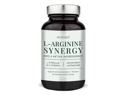 Nordbo L-Arginine Synergy 90 kapslí (Varianta L-Arginine Synergy 90 kapslí)