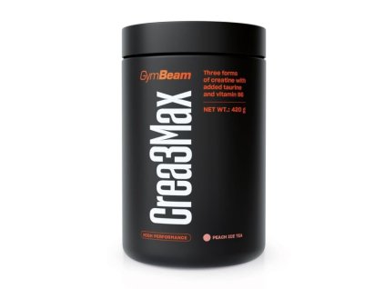 Crea3Max 425 g - GymBeam (Příchuť broskev ledový čaj)