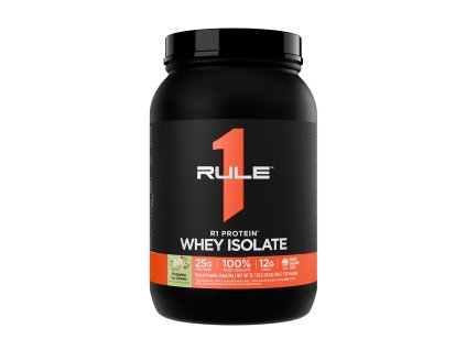 Rule1 R1 Protein Whey Isolate 908 g (Příchuť Pistáciová zmrzlina)