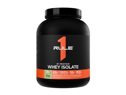 Rule1 R1 Protein Whey Isolate 2270 g (Příchuť Pistáciová zmrzlina)