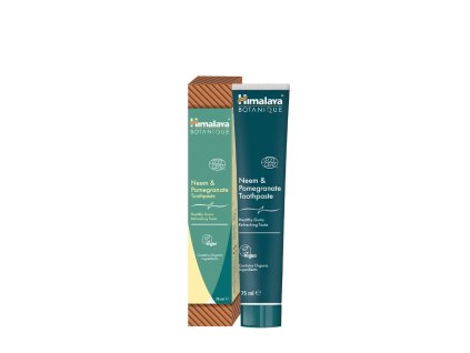 Himalaya Botanique Neem Pomegranate Toothpaste 75 ml (Příchuť Neem a granátové jablko)
