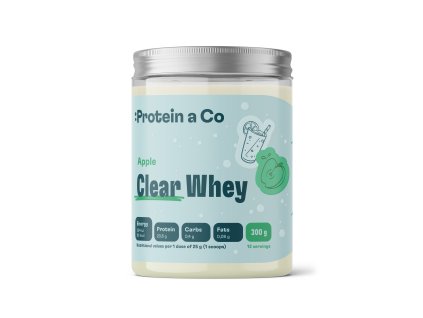 ProteinaCo Clear Whey Protein Isolate - 300 g (Příchuť Apple)