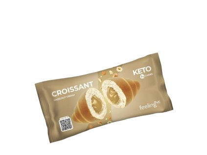 FEELINGOK HIGH PROTEIN CROISSANT NEW RECIPE 50g hazelnut cream