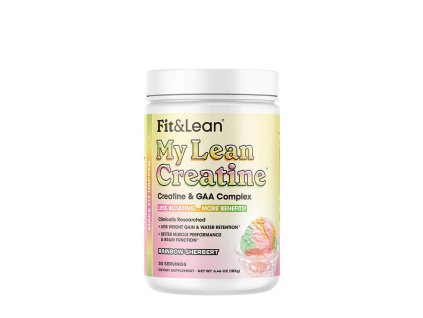 Fit & Lean My Lean Creatine 183 g (Příchuť Rainbow Sherbert)