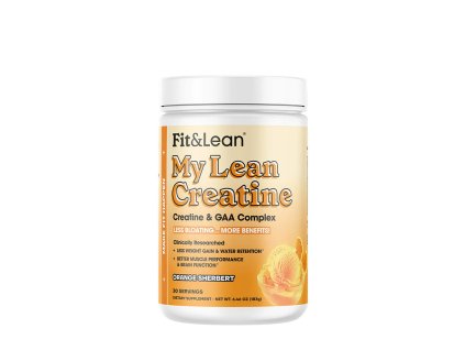 Fit & Lean My Lean Creatine 183 g (Příchuť Orange Sherbert)