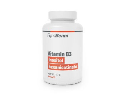 Flush-free Niacin (Vitamin B3) - GymBeam (Kapsle 90 kaps.)