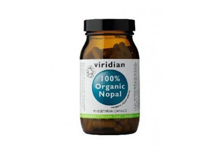 Viridian Nopal 90kapslí Organic (Opuncie)