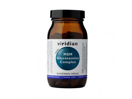 Viridian MSM Glucosamine Complex 90 kapslí