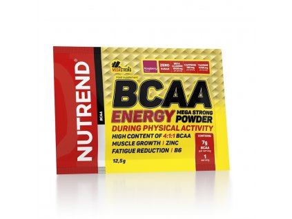 bcaa energy mega strong powder 12g raspberry