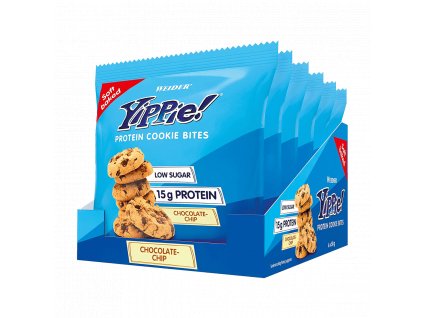 1170 1170 70 fit weider yippie protein cookie bites cokoladove susenky 50g x 6 ks fitplus sk 1