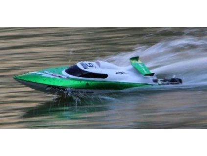 Závodní sportovní člun FT-09 2,4Ghz zelená