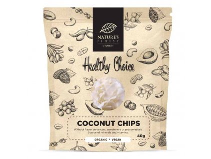 Coconut Chips Bio 40g + ZDARMA tester produktu (protein, nakopávač, tyčinka)