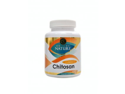 Chitosan + vitamin C 100 kapslí