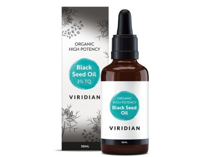 Viridian Nutrition High Potency Black Seed Oil 50ml Organic (Varianta High Potency Black Seed Oil 50ml Organic)