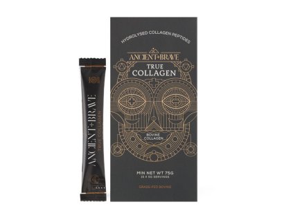 ANCIENT and BRAVE Grass Fed True Collagen Box 15 x 5 g (Varianta Grass Fed True Collagen Box 15 x 5 g)