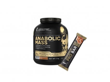 1504 1 kevin levrone anabolic mass 3000 g proteinova smes obohacena o dalsi latky pro nabirani svalu proteinova tycinka