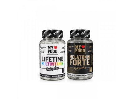 MYF Life Time 60 tablet + Melatonin Forte 90 kapslí