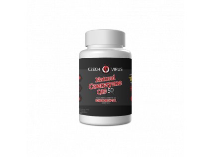 Czech Virus Natural Coenzyme Q10 50 - 100 kapslí