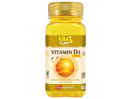 Vitamin D3 1.000 IU (150 tob.)