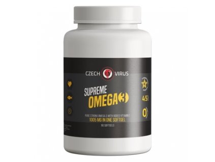 czech virus supreme omega 3 90kapsli