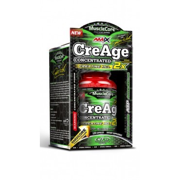 Amix MuscLe Core Five Star Series CreAge TM Creatine HCL 120 kapslí