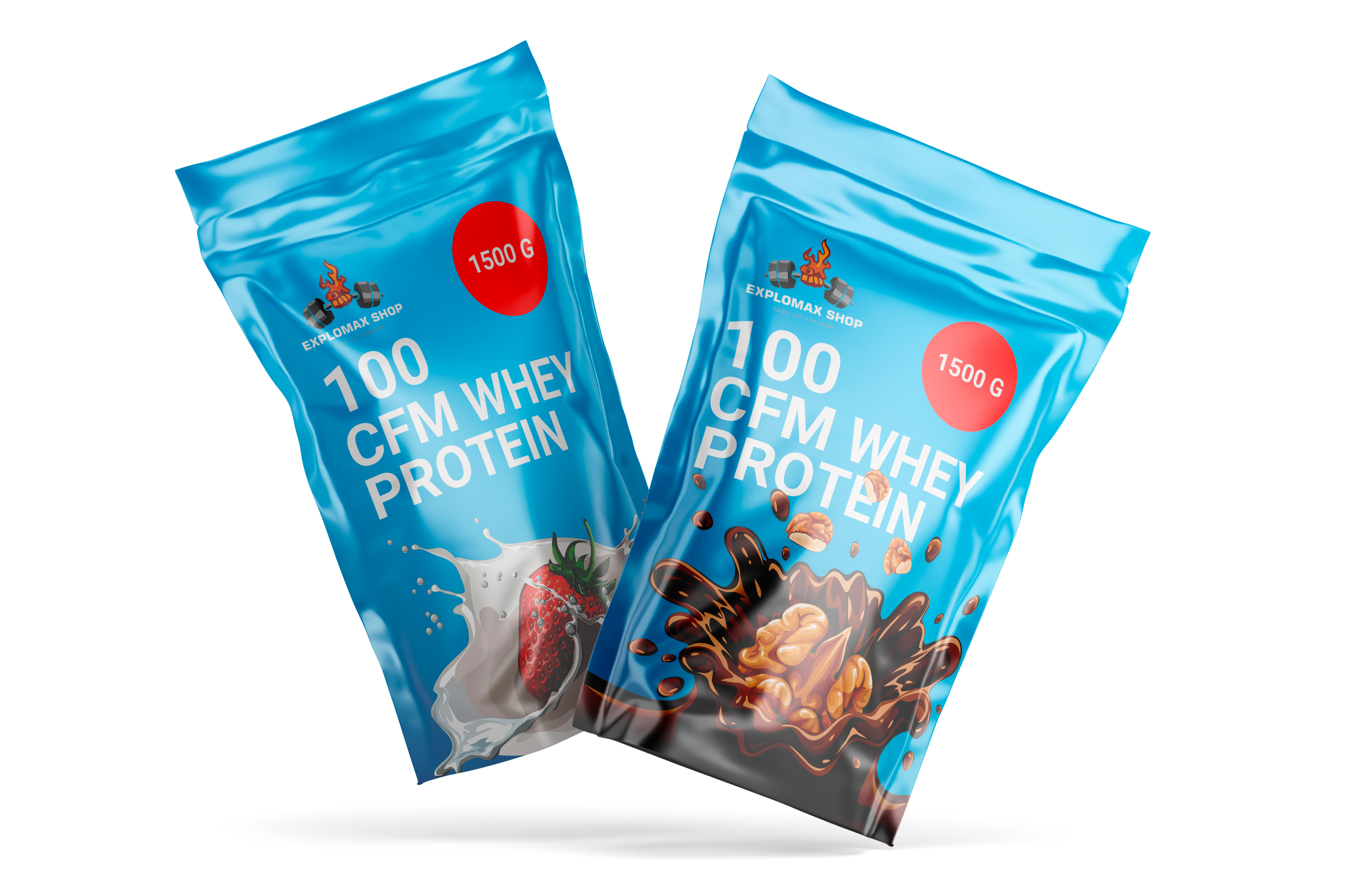 Explomax Instant CFM Whey Protein 100 6000g Příchuť: čokoláda