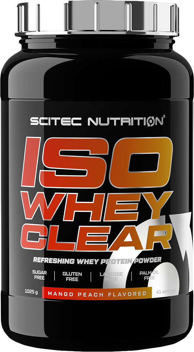 Scitec Nutrition Iso Whey Clear 1025 g Příchuť: peach-mango