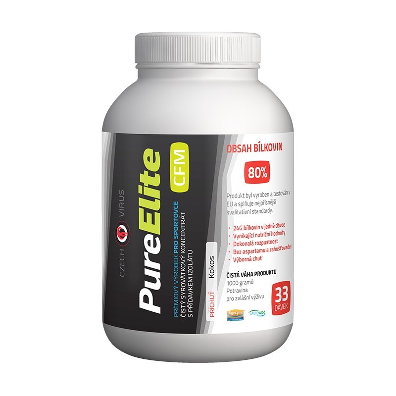 Czech Virus Pure Elite CFM 1000g Příchuť: čokoláda