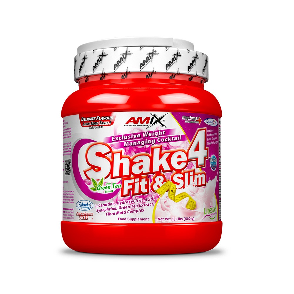 AMIX Shake 4 Fit&Slim 500 g Příchuť: Čokoláda