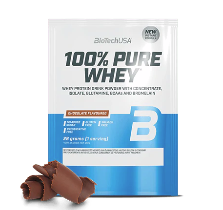 BioTech 100% Pure Whey 28 g Příchuť: čokoláda