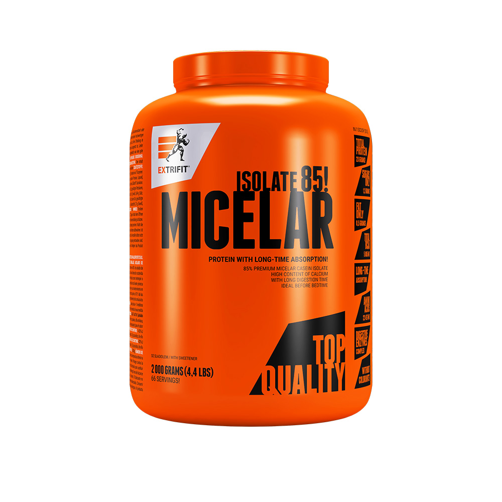 Extrifit Micelar Casein 2000 g Příchuť: vanilka