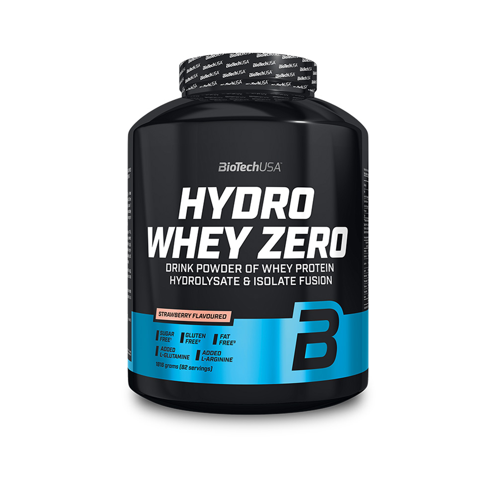 BioTech Hydro Whey Zero 1816 g Příchuť: jahoda