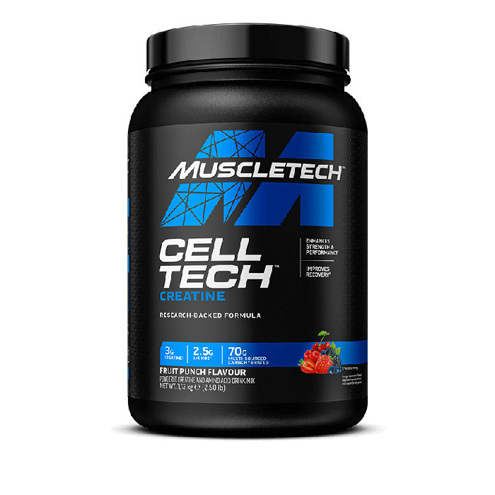 Cell Tech Performance Series - MuscleTech Příchuť: ovocný punč, Barva: shadow, Balení (g): 1130 g