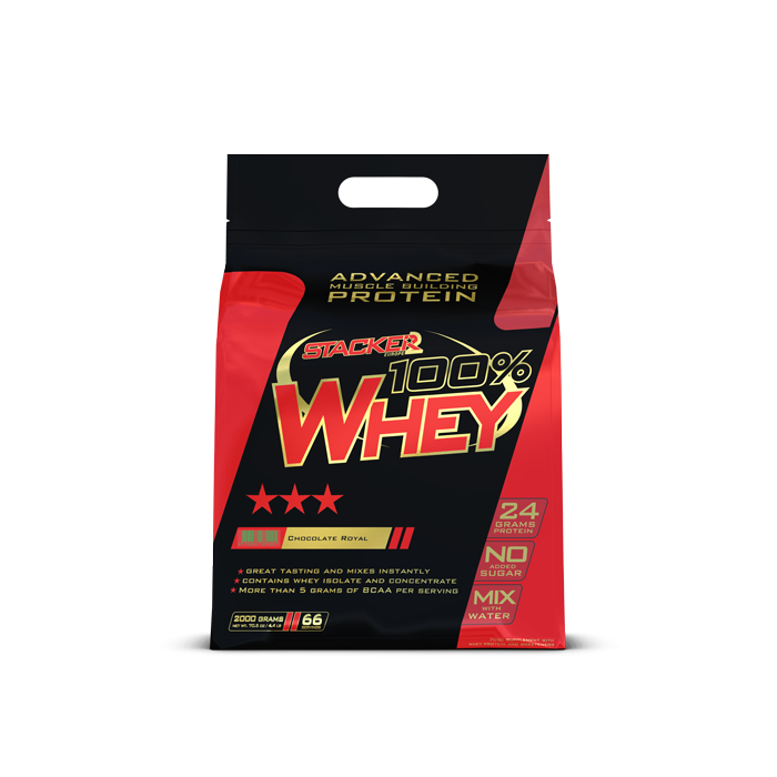 100% Whey - Stacker2 Příchuť: vanilka