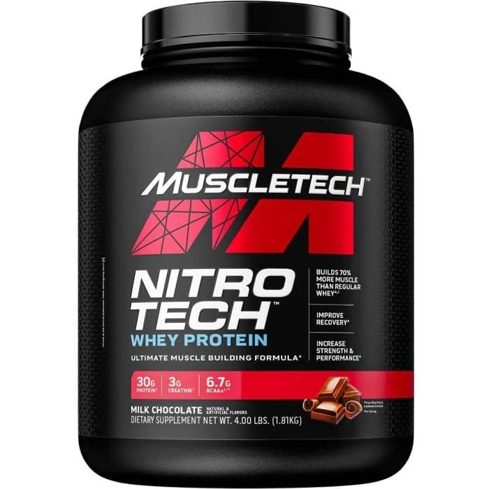 Nitro-Tech Performance - MuscleTech Příchuť: vanilka