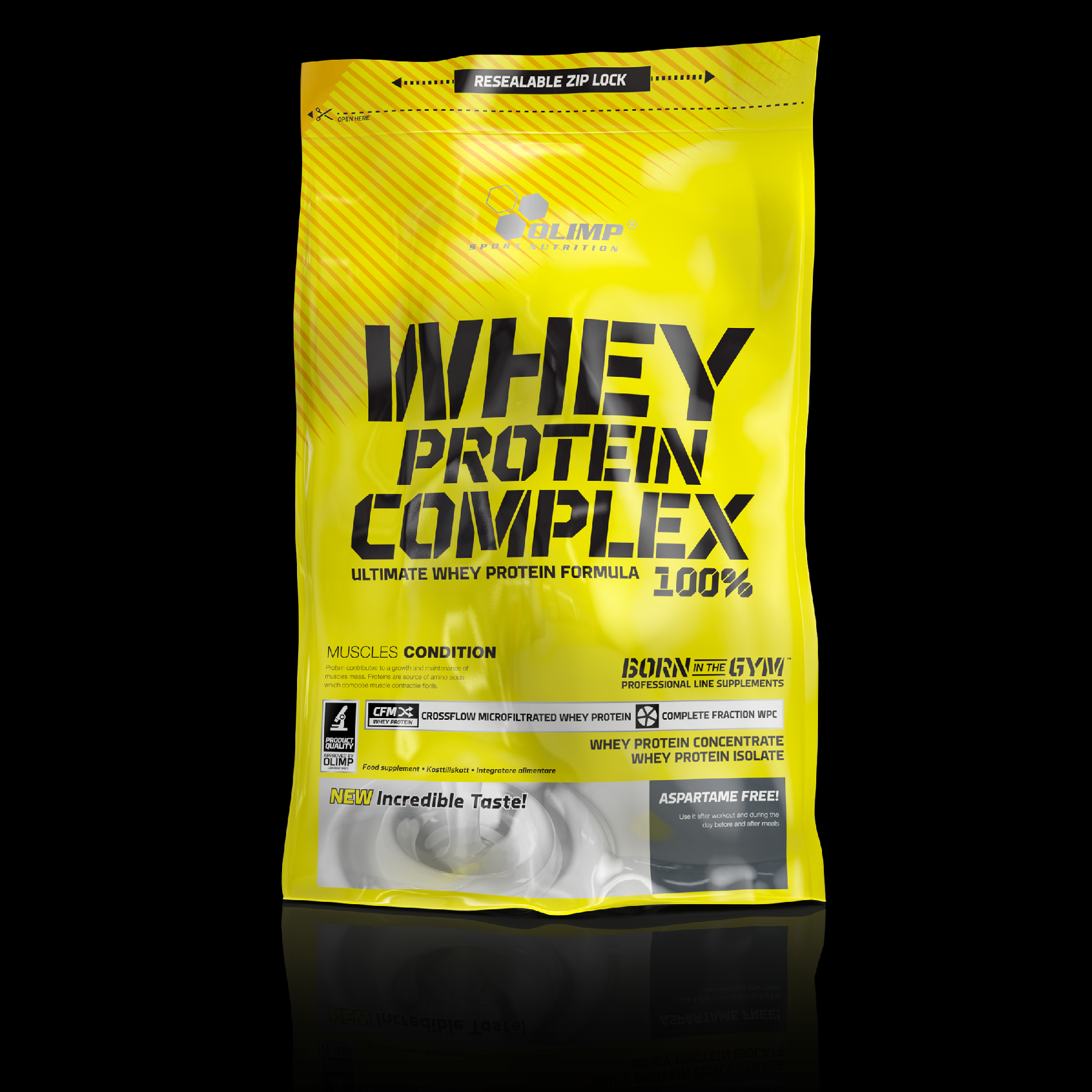 Olimp Sport Nutrition Whey Protein Complex 100%, 700 g, Olimp Příchuť: jahoda