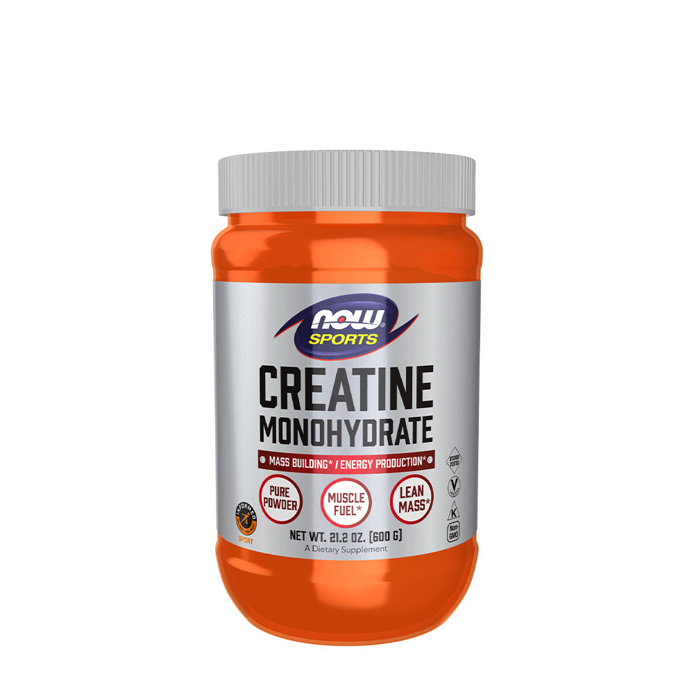 Now® Foods NOW Kreatin monohydrát, čistý prášek, 600 g