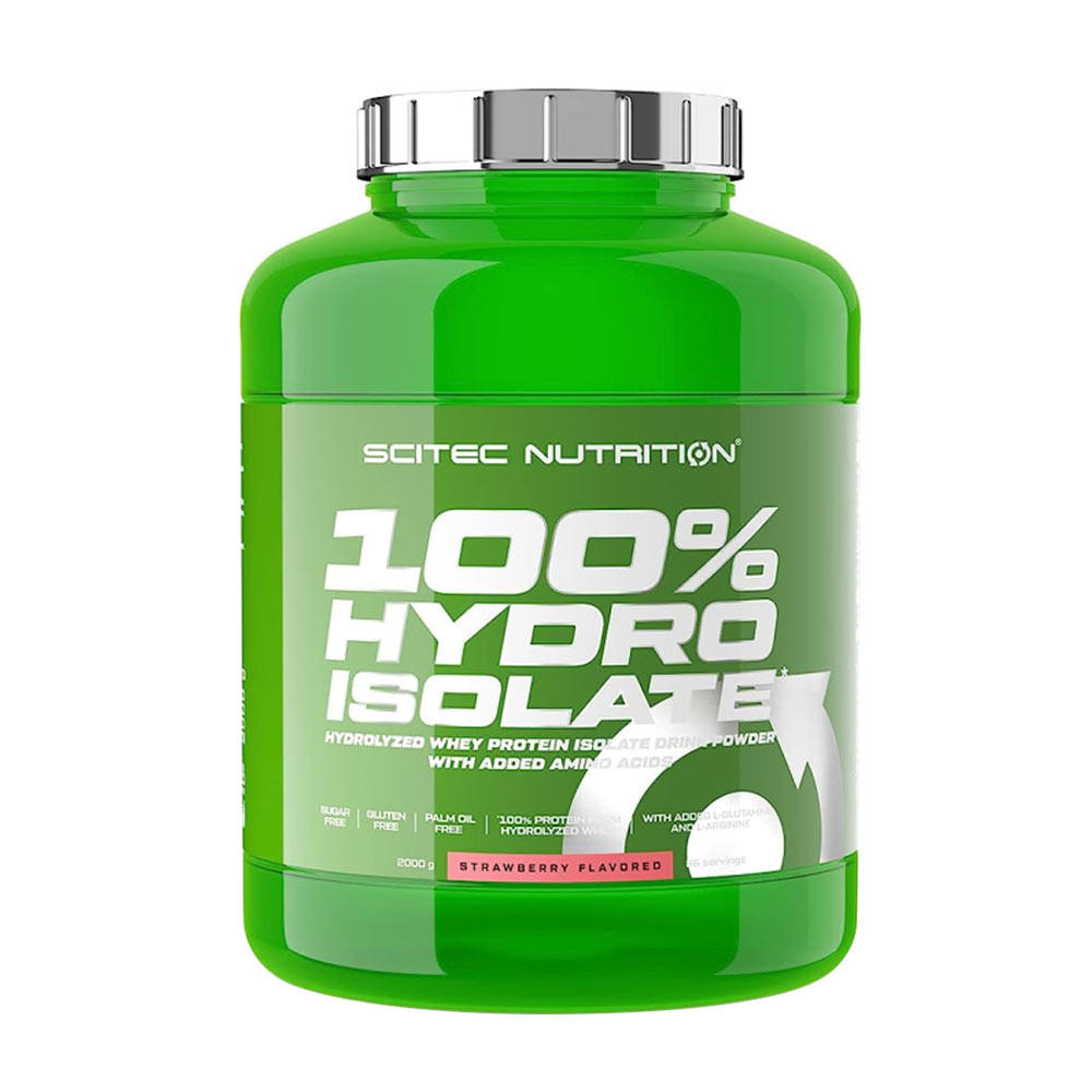 Scitec Nutrition 100% Hydro Isolate 2000 g Příchuť: jahoda
