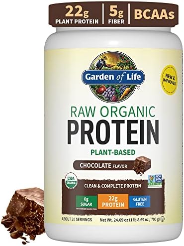 Garden of Life Raw Organic Protein 620 g Příchuť: bez příchuti