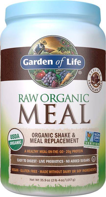 Garden of Life Raw Meal 1017 g Příchuť: kakao