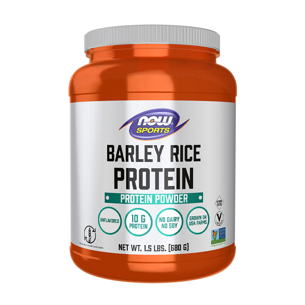 Now Foods Barley Rice Protein Powder 680 g