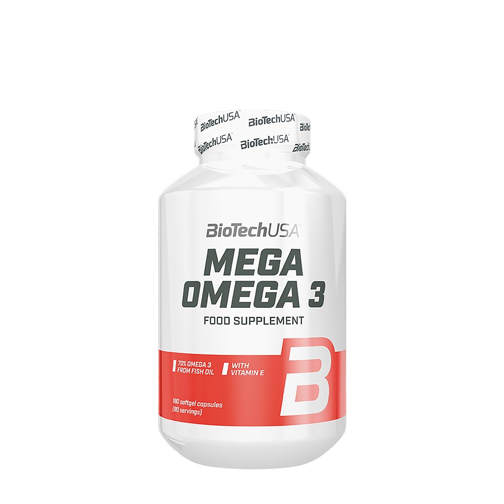 BioTechUSA BioTech Mega Omega 3 180 kapslí